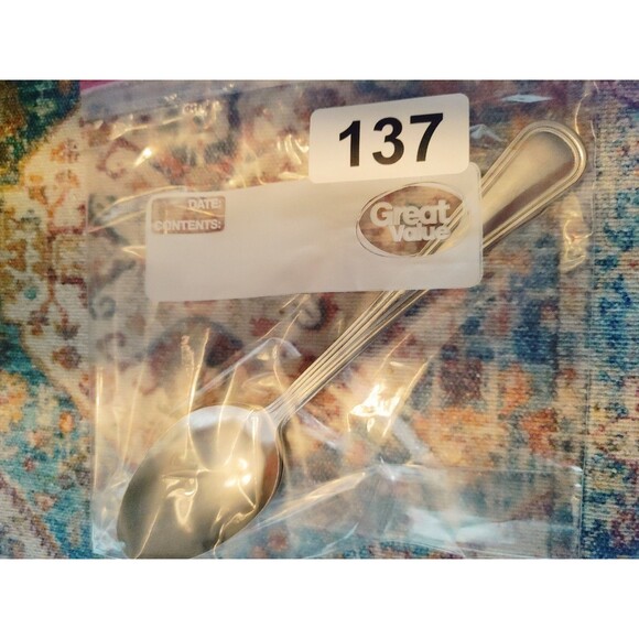 EXTRA SOUP/TABLESPOONS Stainless Steel Unbranded - Set Of 4 - Picture 3 of 3